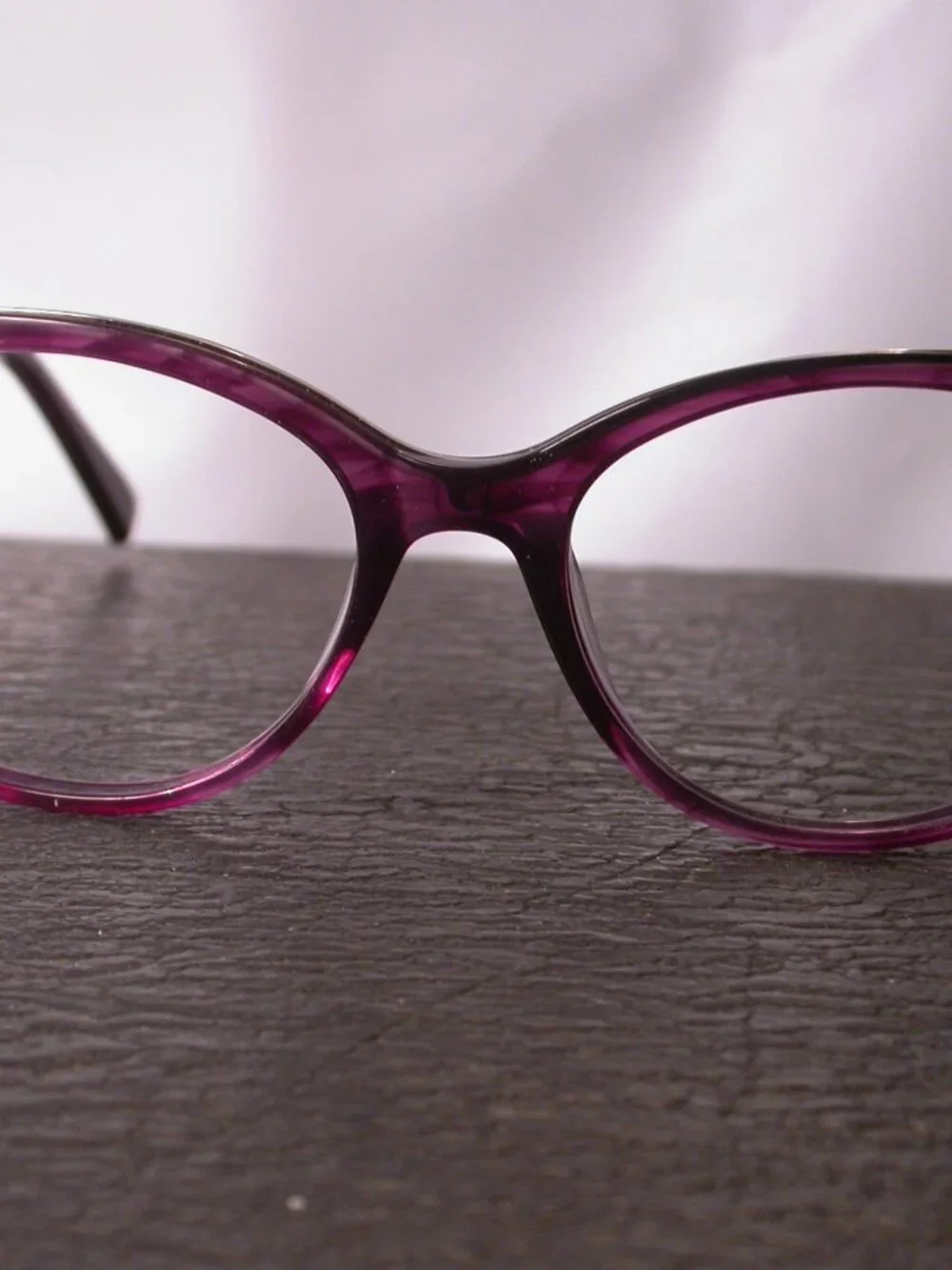 Erkers Craft Optical Purple Clear Fashion Eyeglasses Frames